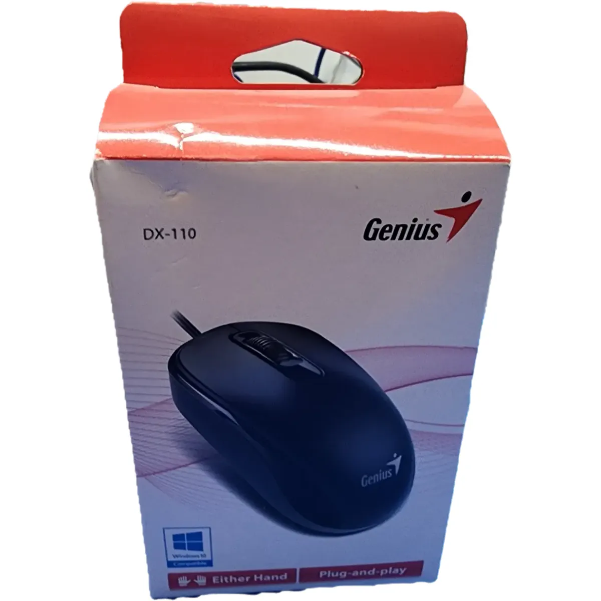 Genius DX-110 USB Optikai egér 1000dpi 1.5m USB 2.0 fekete #3