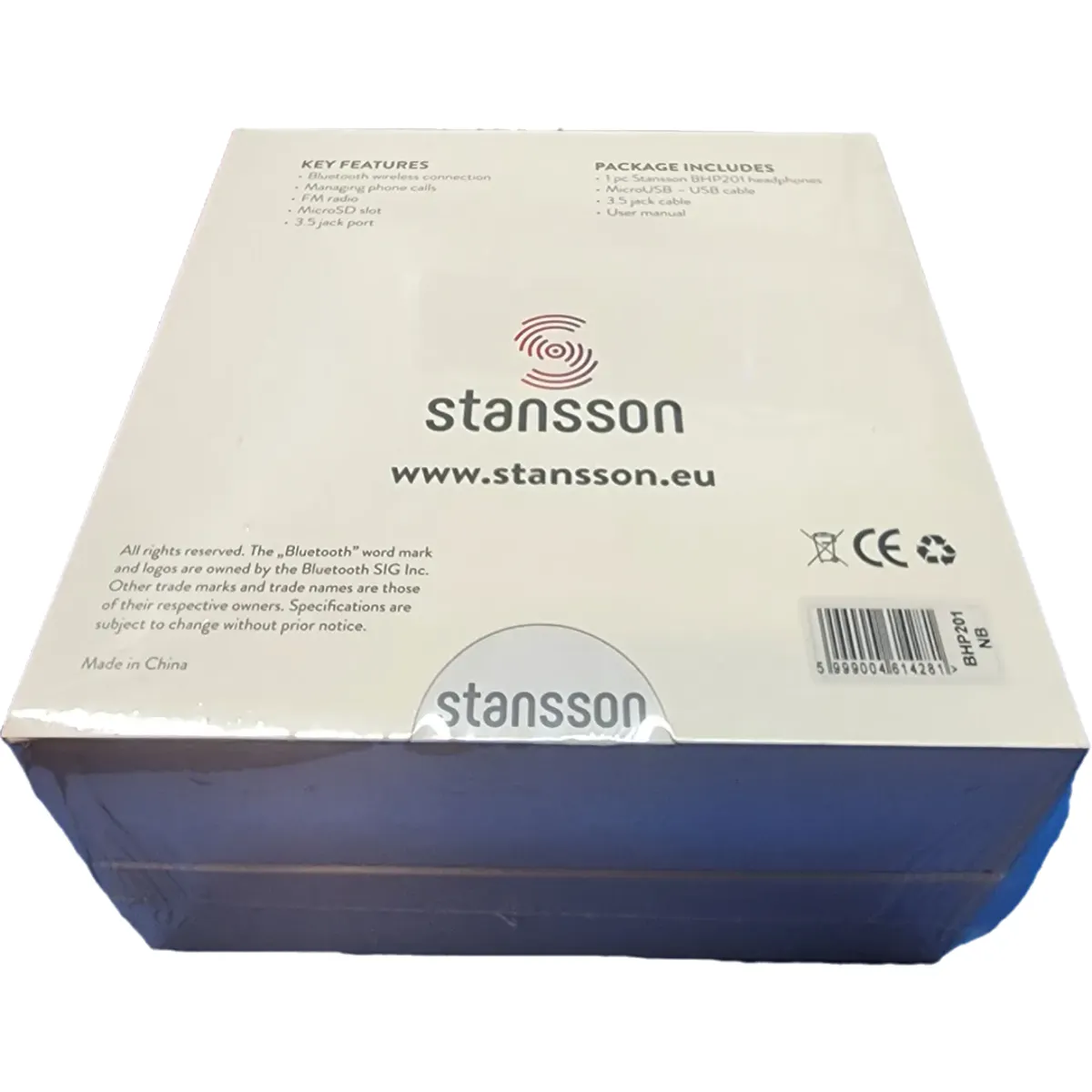 Stansson BHP201 Fejhallgató Barna Fekete #3