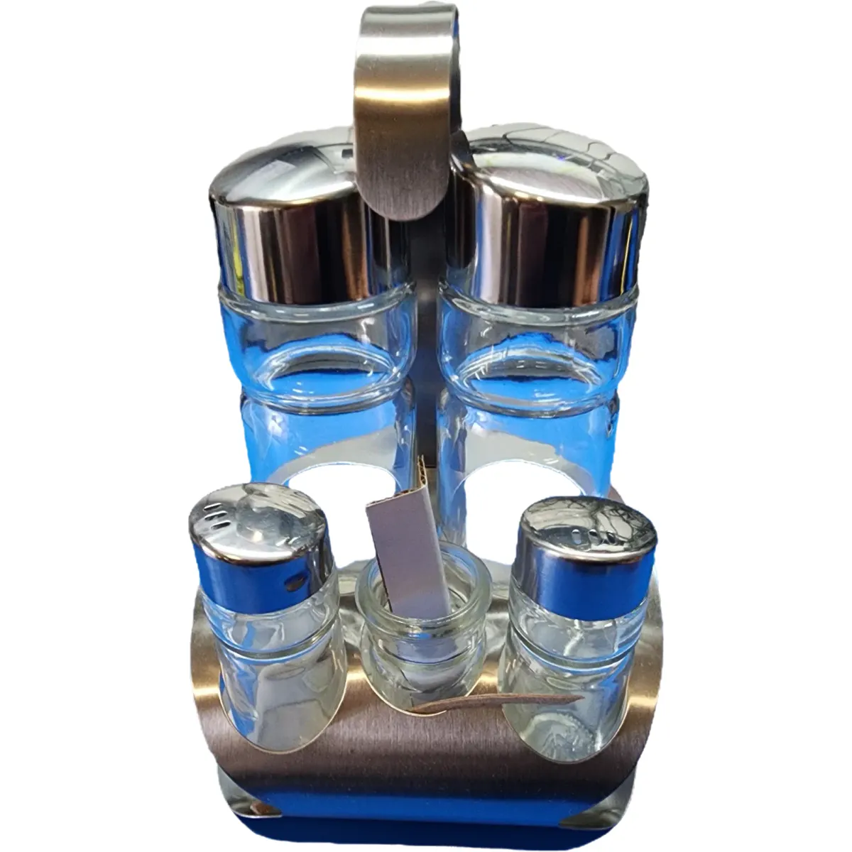 APS Fűszertartó olajhoz ecethez sóhoz borshoz és fogpiszkálóhoz 13 x 11 cm #1