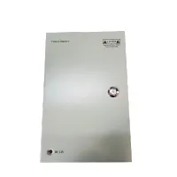 Techson Power Supply tápegység falra szerelhető zárható fémdobozos 12 V DC 10 A 8 pár kimeneti sorkapocs 20,5x31,5x5,3cm zöld