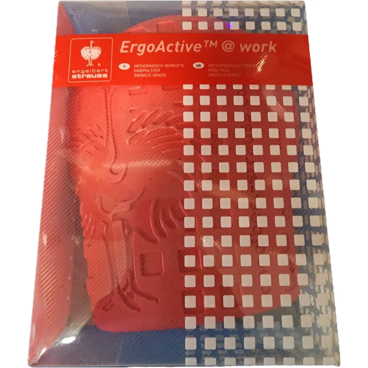 Engelbert Strauss ErgoAvtive work Térdvédők Piros #1