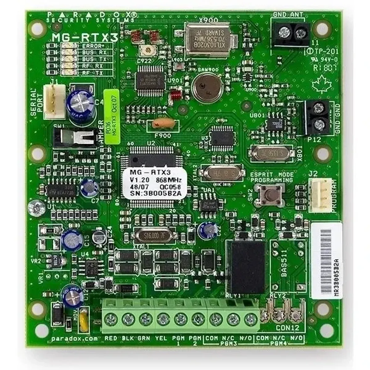 Paradox RTX3 32 vezeték nélküli zónás bővítőmodul #3