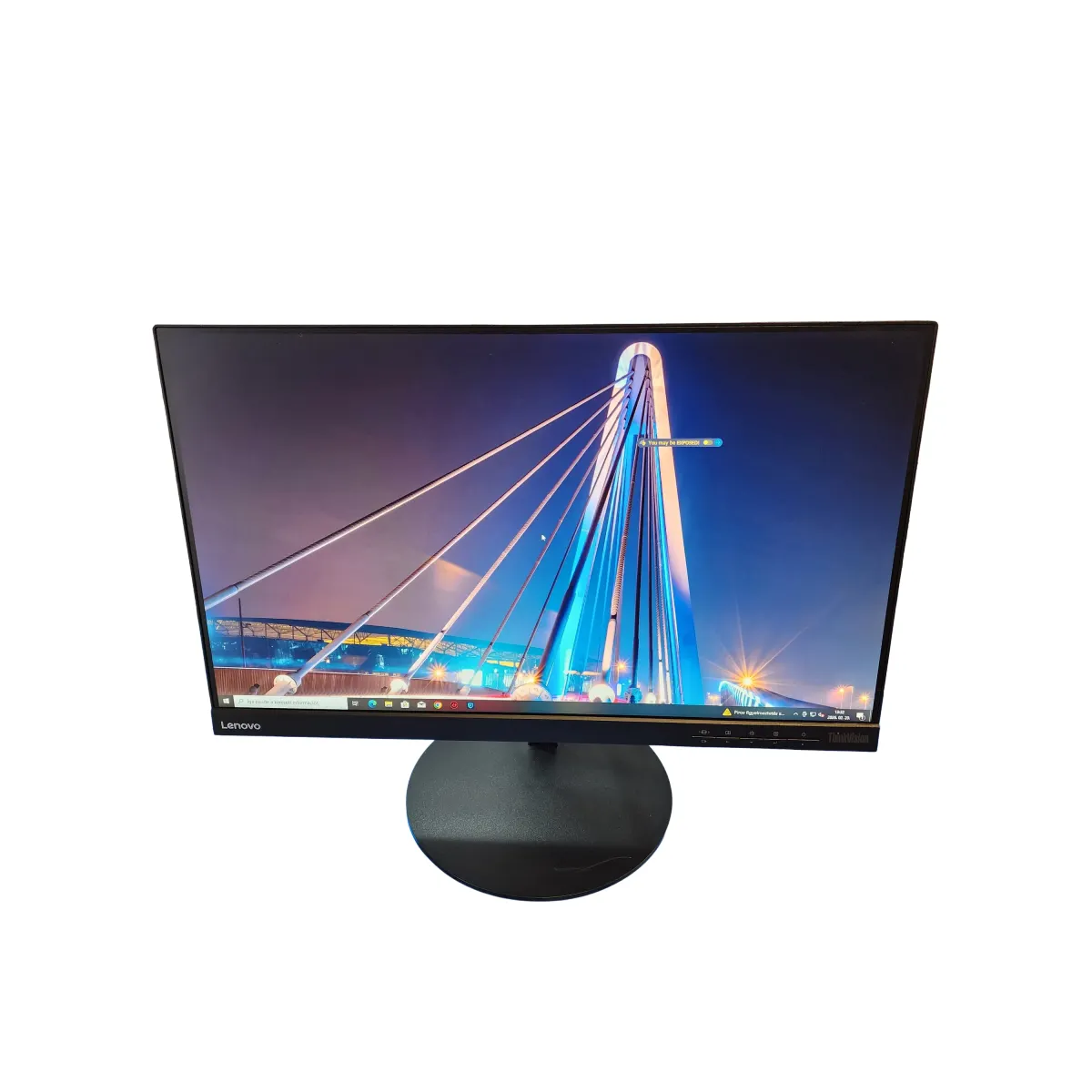 Lenovo ThinkVision T23i-10 23" Monitor IPS 1920x1080 DP VGA VESA PIVOT fekete #1