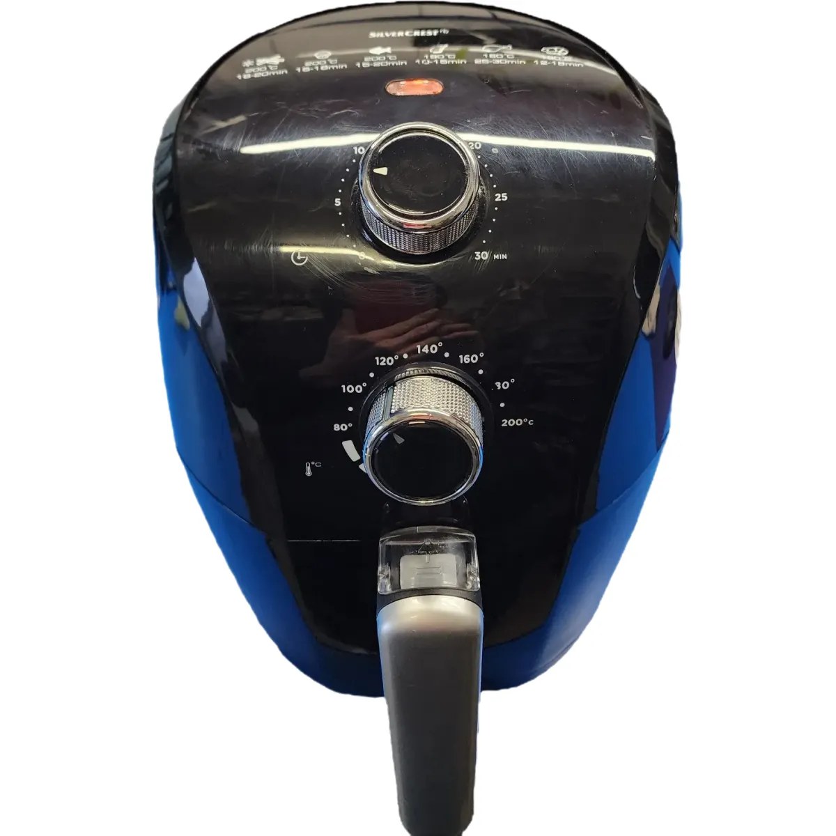 SILVERCREST SHF 900 A1 Forrólevegős sütő 900W 1,5L időzítő fekete #4