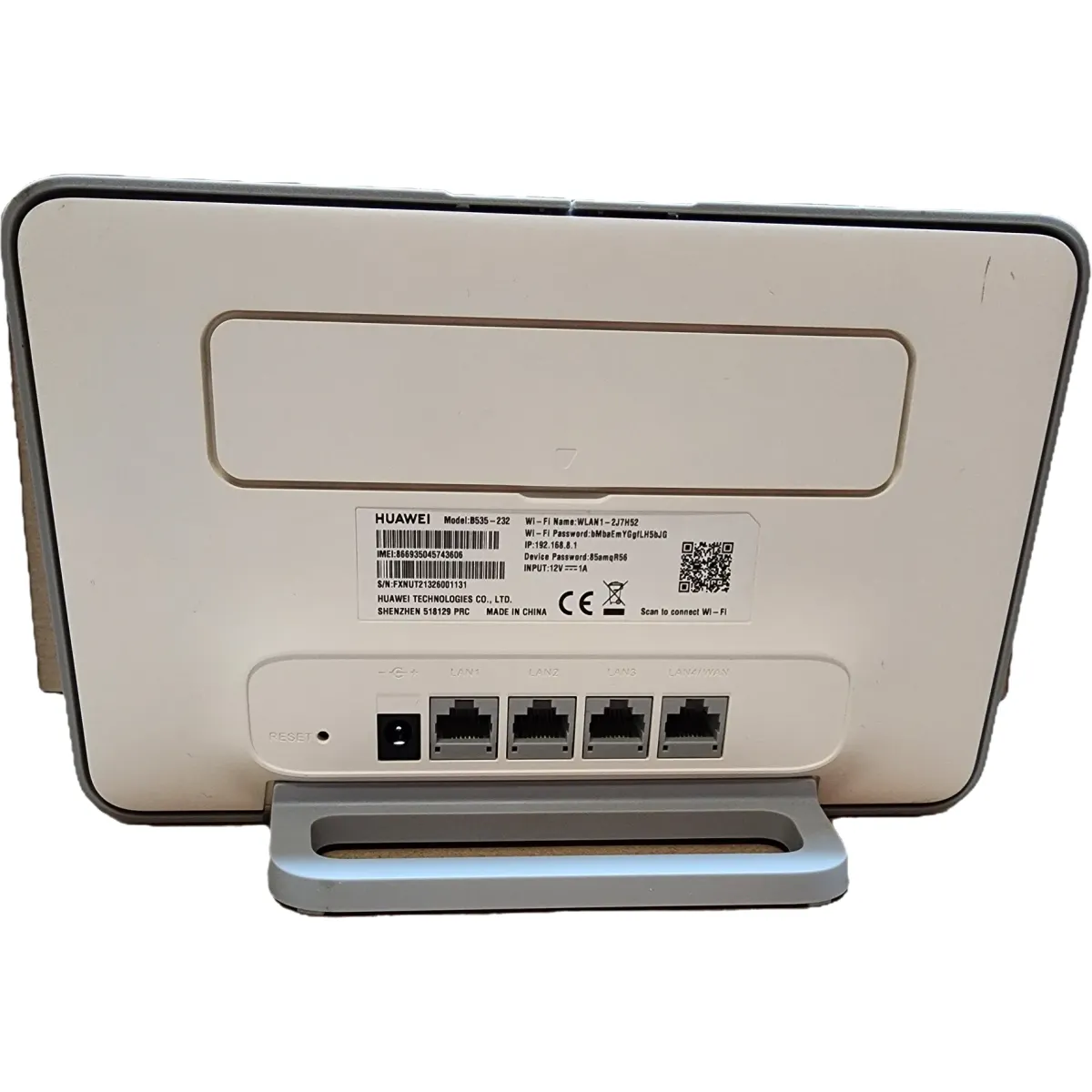 Huawei B535-232 4G LTE kétsávos AC1200 router 1x LAN/WAN + 3x LAN Gigabit fehér #2