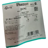 Panduit PLT6LH-L0 kábelkötegelő 50db 21,9" (556 mm) hosszú időjárásálló fekete #3