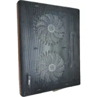 Trust Azul laptop hűtőállvány dupla ledes ventilátorral Fekete #2