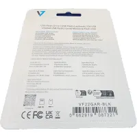 V7 VF22GAR-3N USB 2.0 pendrive 2 GB Fekete #2