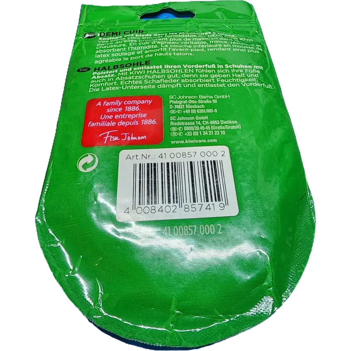 Kiwi Cuir Comfort Valódi Bőr 41-42 félbetét #2