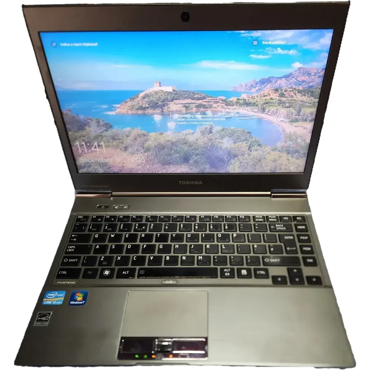 Toshiba Portege Z830-10Q 13.3" Ultrabook i5-2557M 4Gb Ram 64GB SSD Win 10 pro ezüst #1