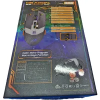 Dragon War G22 Lancer (ELE-G22) RGB Gamer Egér 7000 DPI fekete #5