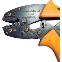 Weidmüller PZ 6/5 Krimpelőszerszám érvéghüvelyekhez 0,25 mm² 6 mm² Trapéz alakú bemélyedéses krimpelés narancssárga #3