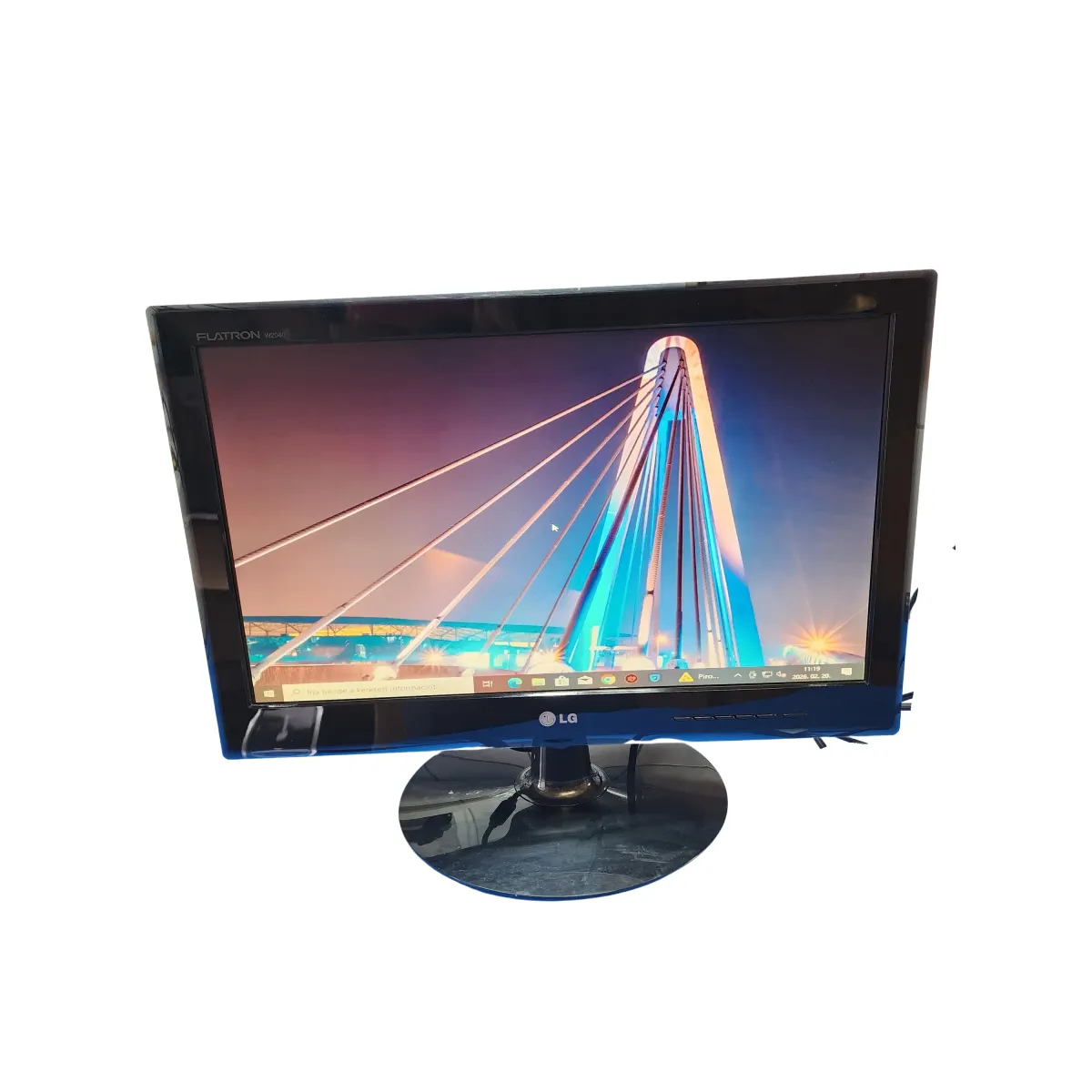 LG Flatron W2040S-PN Monitor LCD 1600x900 VGA Fekete #1