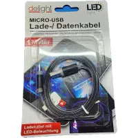 Delight 1m ledes micro-usb kábel #3