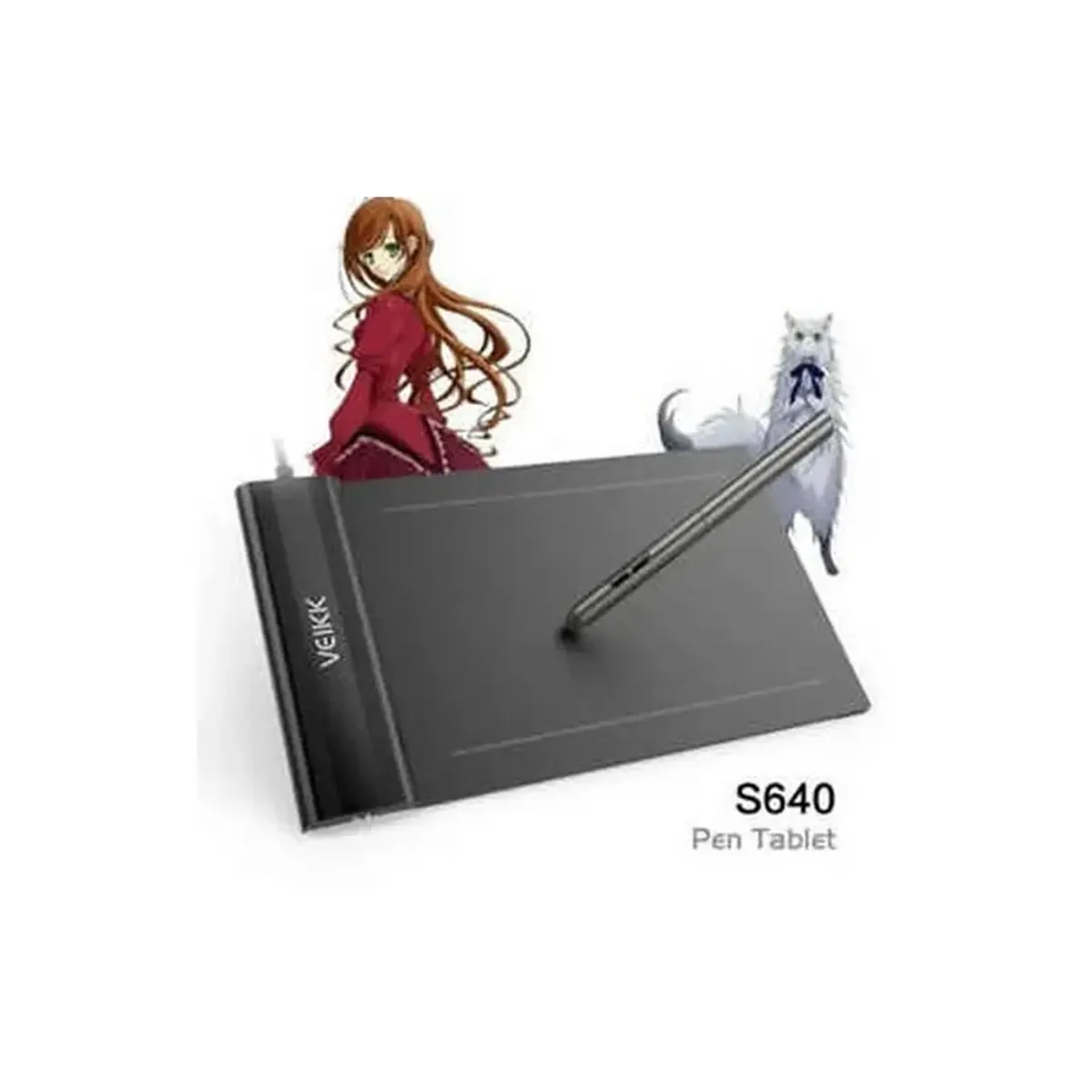 VEIKK S640 Grafikus rajztábla #3