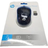 HP 220 Silent vezeték nélküli egér 1600 dpi kék led fekete #4