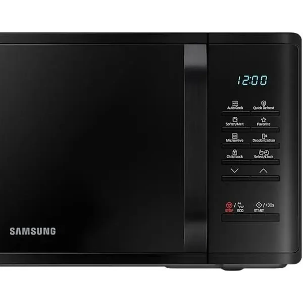 Samsung MS23K3513AK/EO Szabadonálló mikrohullámú sütő gyors kiolvasztás funkcióval 23 L fekete #5