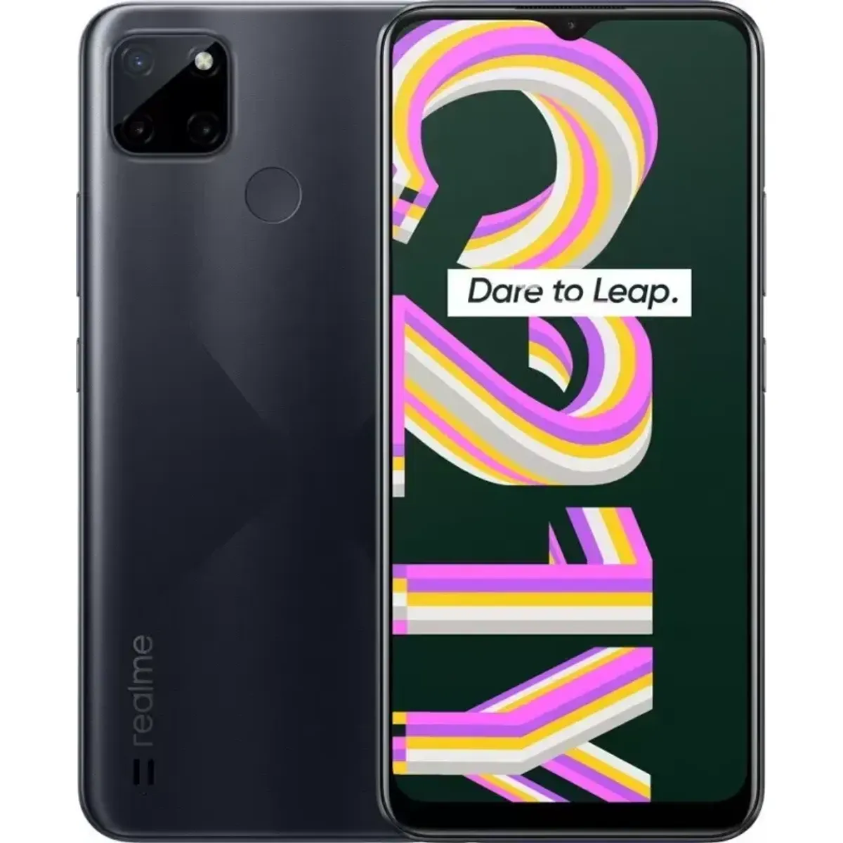 Realme C21Y mobiltelefon 6.5" 3/32GB 4G Dual SIM 5000 mAh fekete #1