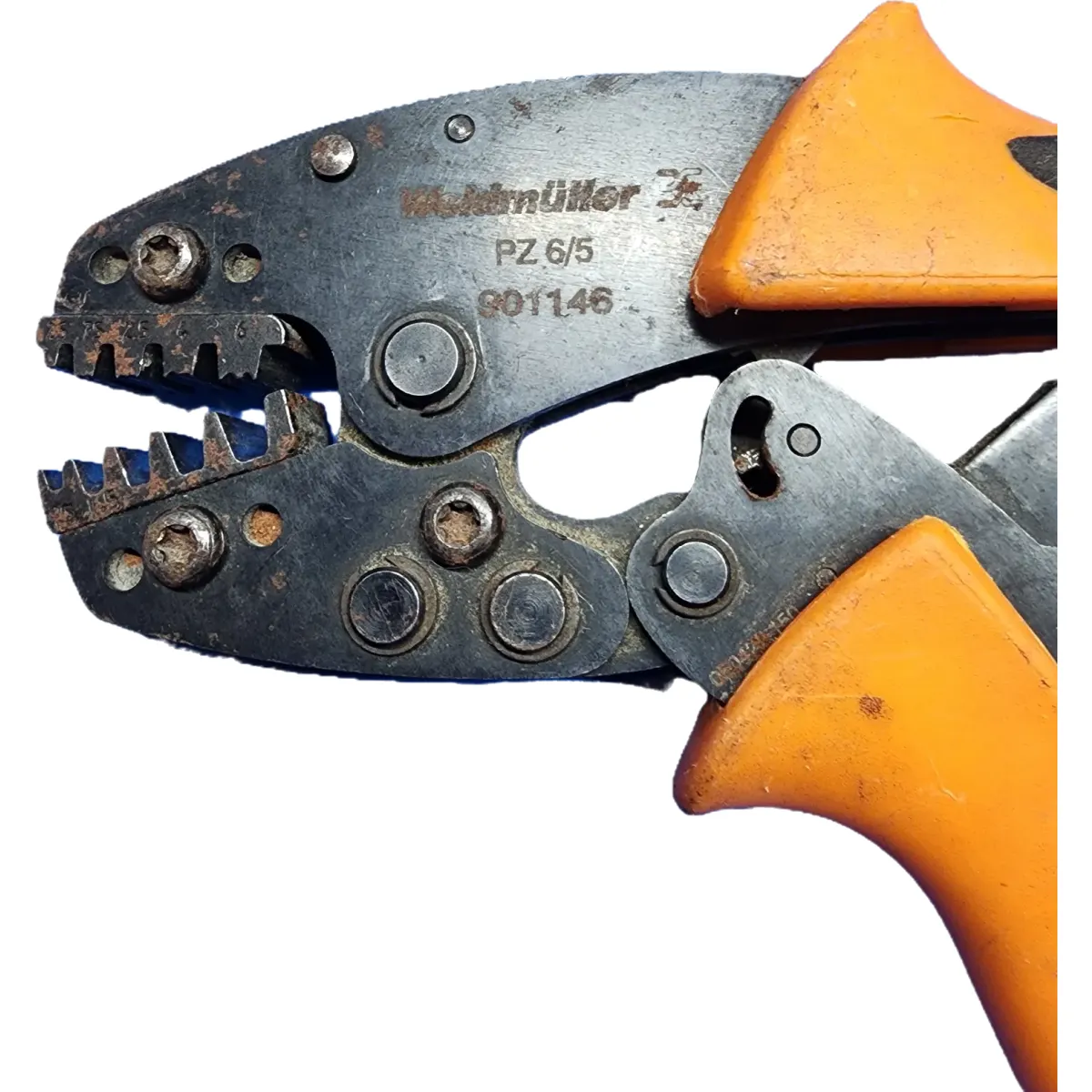 Weidmüller PZ 6/5 Krimpelőszerszám érvéghüvelyekhez 0,25 mm² 6 mm² Trapéz alakú bemélyedéses krimpelés narancssárga #3