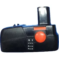 Ergotools E-AS 18-evo 18V akkus fúró-csavarozó akkumulátorral és töltővel piros #5