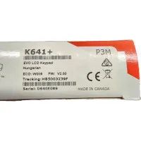 Paradox K641+ LCD kezelő 192 zónás EVO/HD+ központokhoz #5