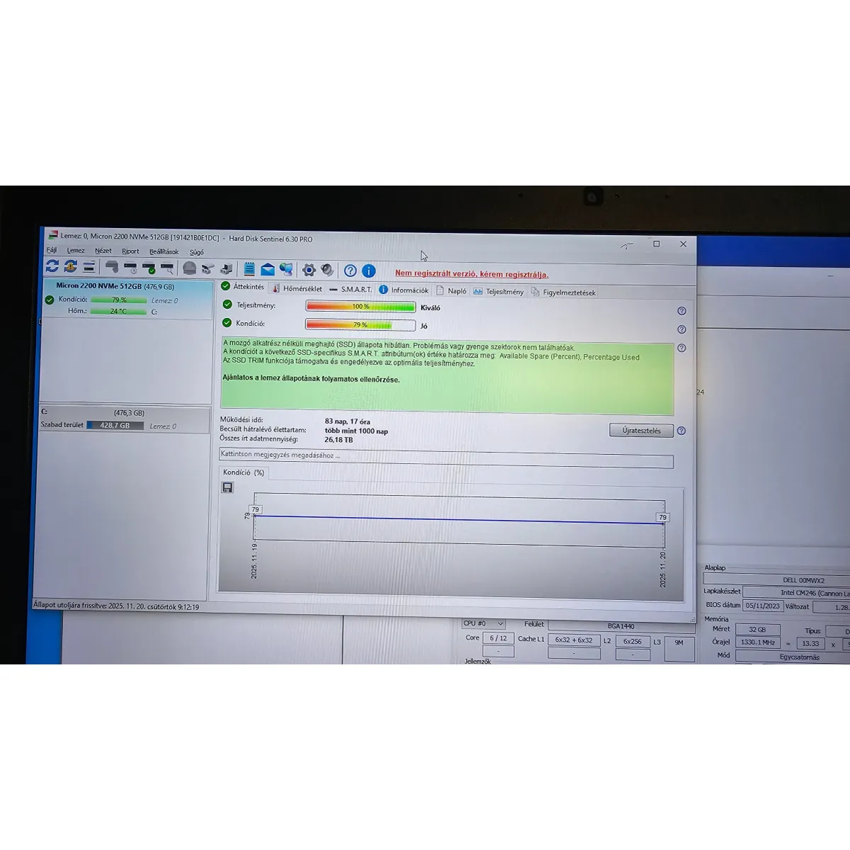Dell Precision 7730 17,3 FHD IPS Laptop i7-8850H 32GB DDR4 Quadro P3200 6GB 512GB SSD #5