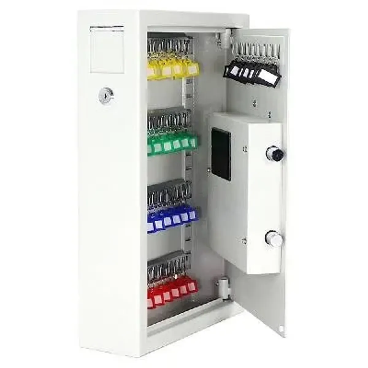 Comsafe Kulcstároló széf Keytronic 48db elektonikus zárral 300x450x110 szürke #3