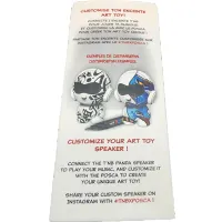 TNB PANDA vezeték nélküli bluetooth hangszóró ajándék POSCA fekete filctoll #4