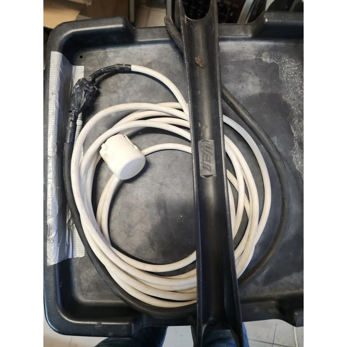 Wap ipari porszívó 50L 1200W 4m cső 5,5cm csö átmérő 93x45x60cm #6