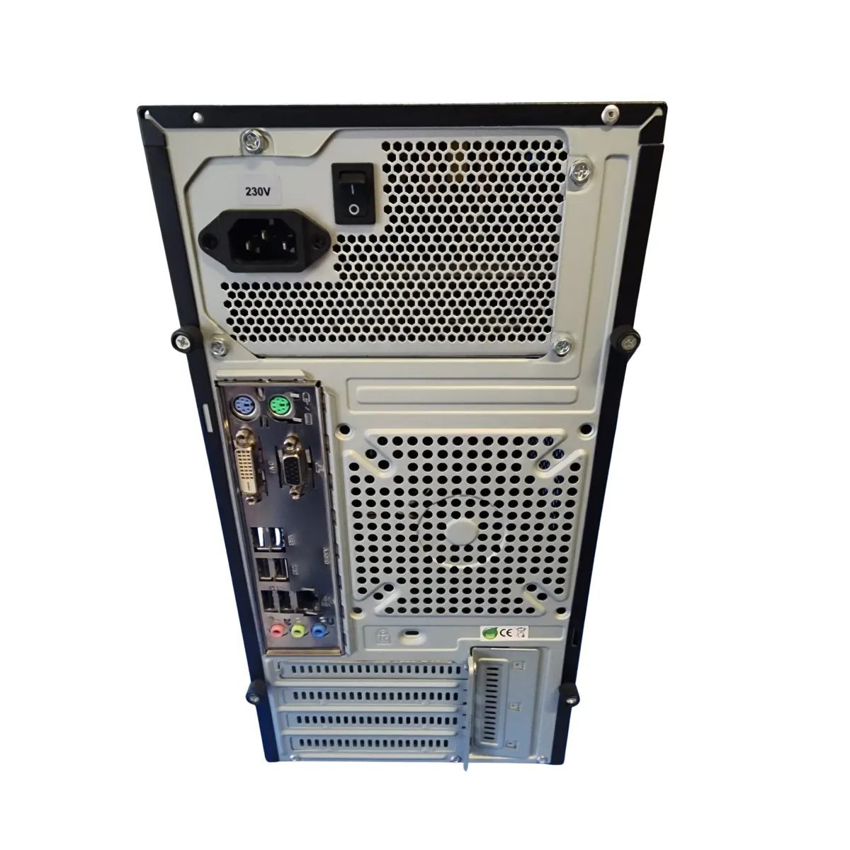 PC számítógép H110M-DVS R3.0 Intel Celeron G3900 4GB DDR4 120GB SSD Win 10 Pro fekete #5