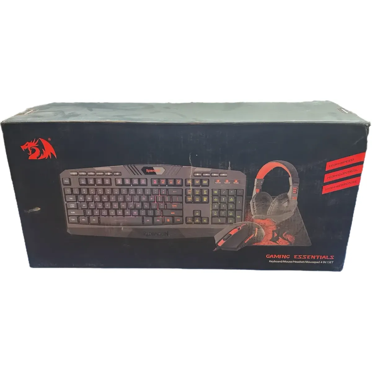 Redragon S101-BA-2 Combo Gaming billentyűzet egér egérpad és Headset csomag #2