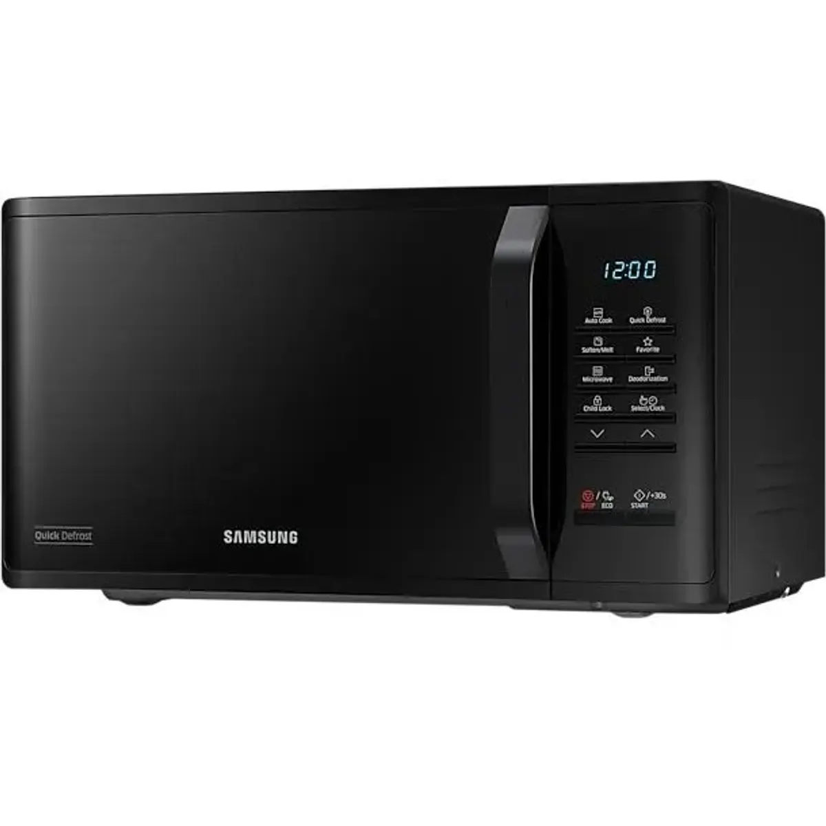 Samsung MS23K3513AK/EO Szabadonálló mikrohullámú sütő gyors kiolvasztás funkcióval 23 L fekete #2