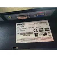 Terra LCD 6222W 22" Monitor TN 1680x1050 DVI VGA VESA fekete #4