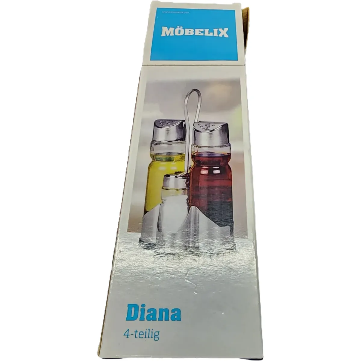 Möbelix Diana 4 részes fűszertartó #1