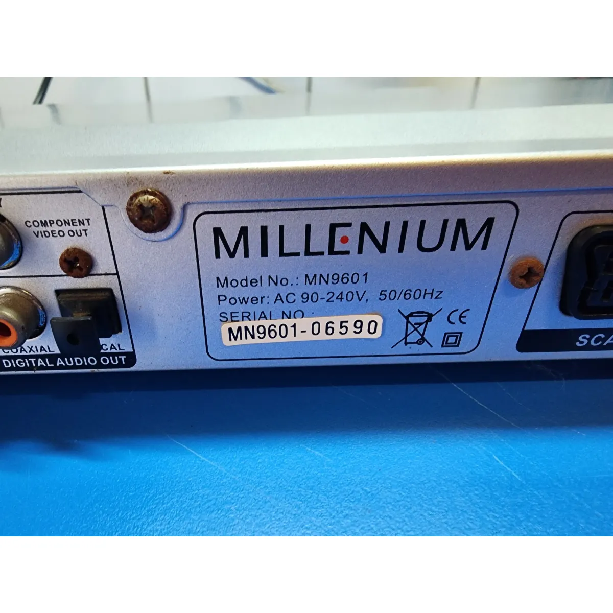 Millenium MN-9601 DVD lejátszó DivX ezüst #4