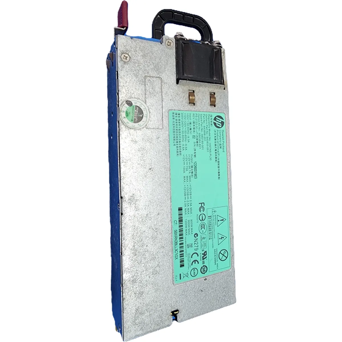 HP HSTNS-PL30 1200 wattos üzem közben cserélhető tápegység #1