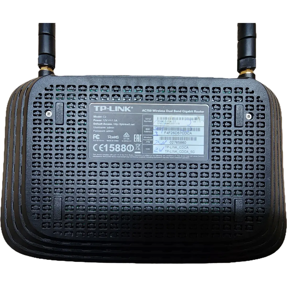 TP-Link Archer C2 AC750 Router #4