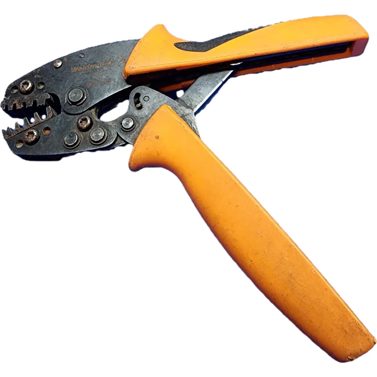 Weidmüller PZ 6/5 Krimpelőszerszám érvéghüvelyekhez 0,25 mm² 6 mm² Trapéz alakú bemélyedéses krimpelés narancssárga #2