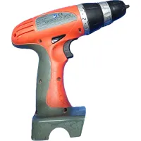 Ergotools E-AS 18-evo 18V akkus fúró-csavarozó akkumulátorral és töltővel piros