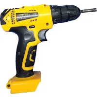 Flinke 18V akkus fúró csavarozó 1350/perc 2db akku töltő sárga-fekete #2