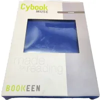 Bookeen Cybook Muse 6" műbőr e-book olvasó tok kék #1