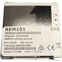 Paradox REM101 Egyirányú Hordozható pánikgomb 868Mhz Vízálló 32x51x13mm fehér #4