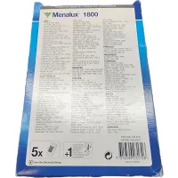 Menalux 1800 5 db szintetikus porzsák + 1 mikroszűrő #2