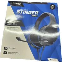 HyperX Cloud Stinger Core Gaming Headset PS4 PS5 konzolokhoz Fekete/Kék #7