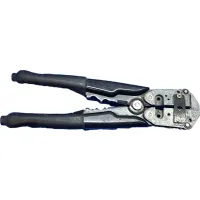 Krimpelő kábelblankoló vágó fogó fekete #2