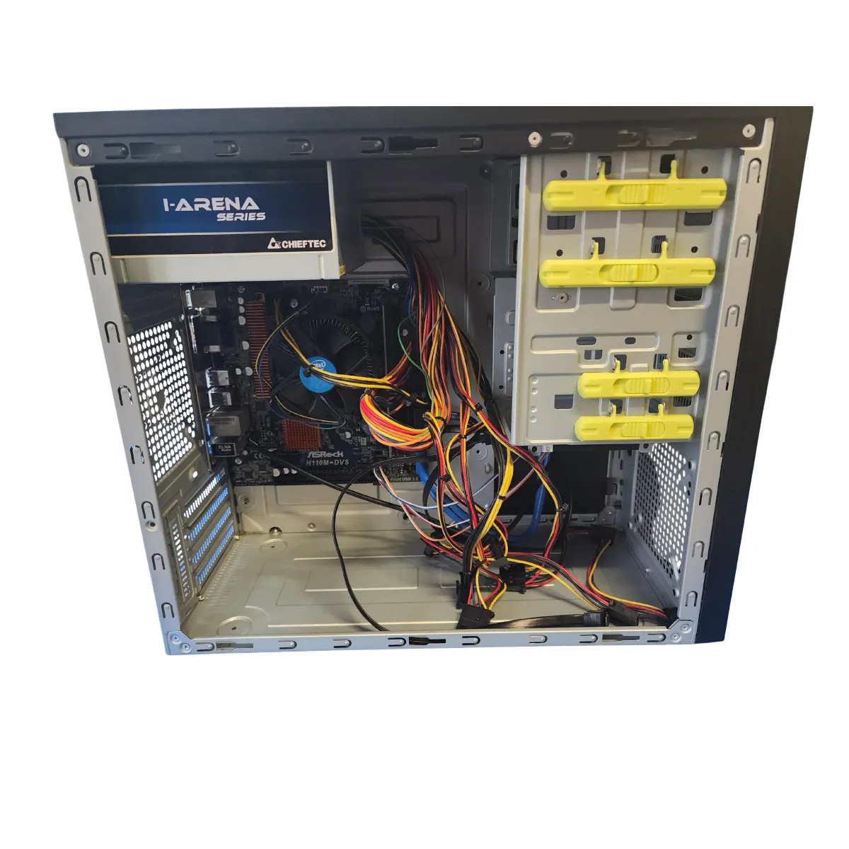 PC számítógép H110M-DVS R3.0 Intel Celeron G3900 4GB DDR4 120GB SSD Win 10 Pro fekete #6