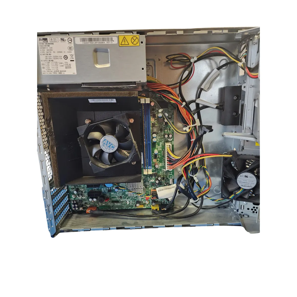 Lenovo ThinkCentre M72e Tiny Desktop számítógép Core i5 3470 4GB (2x2GB) DDR3 SSD nélkül fekete #3