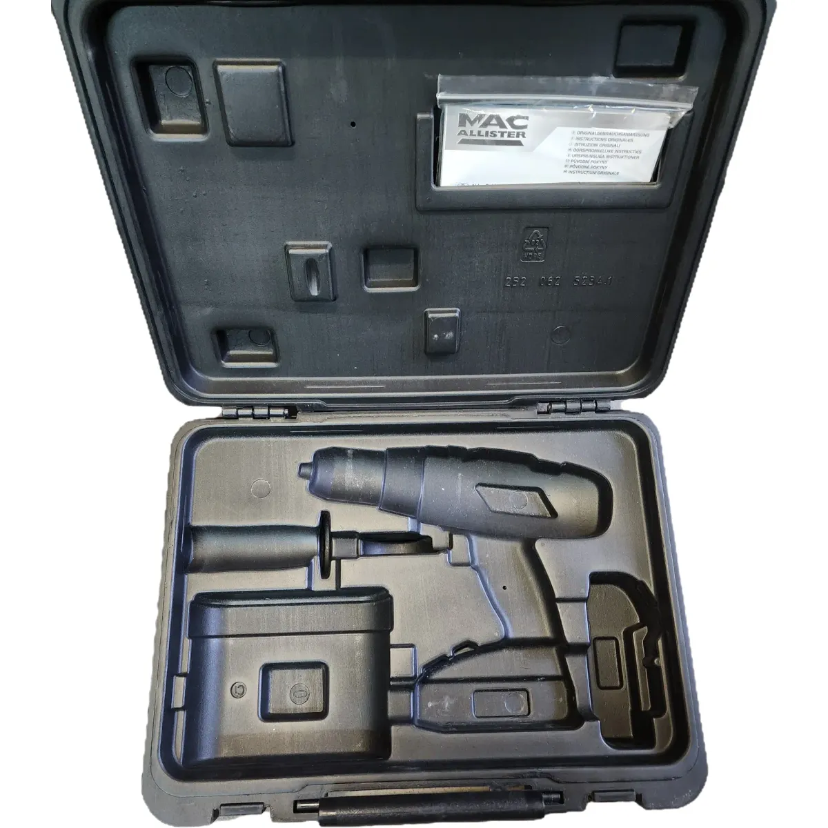 MacAllister MHD18A-2Li csavarbehajtó + bőrönd kék #7