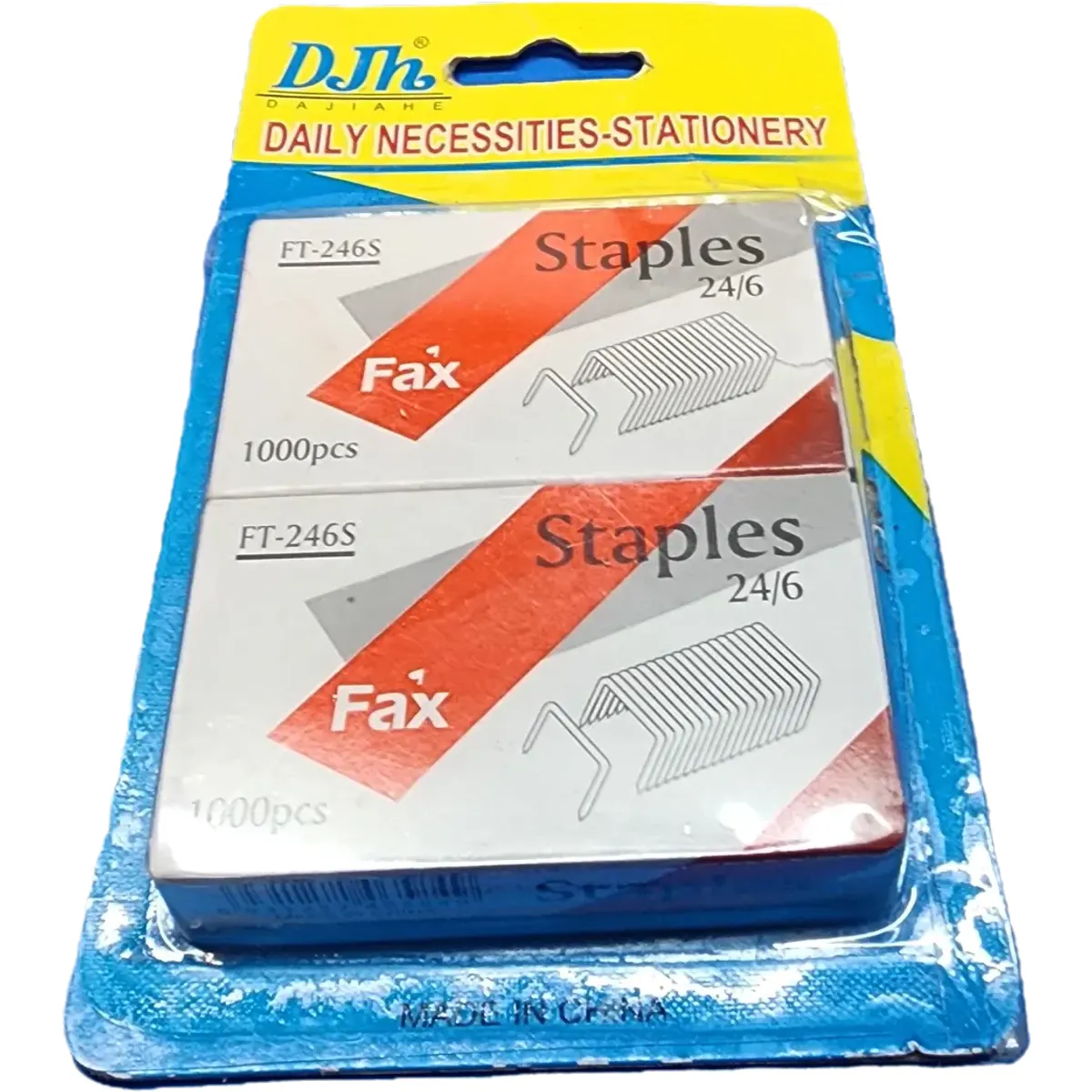 Djh FT-246S 2000 db 24/6 mm tűzőkapocs #1