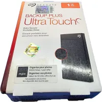 SEAGATE HDD External Backup Plus Ultra Touch (2.5"/1TB/USB 3.0/type C adapter) black